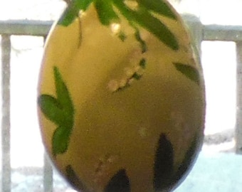 Decorated Duck Egg - Lily-of-the-Valley