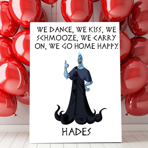 Hades Hercules Print Hercules Disney Printable Hades Quote