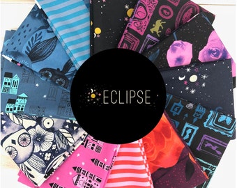Eclipse Bundles - Eclipse Collection for Cotton+Steel - 12 prints - 100% cotton - Half Yard, Fat Quarter, Quarter yard, Fat Eighth