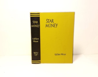 Hollow Book Safe Star Money Cloth Bound vintage Secret Compartment Security hiding place
