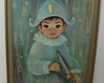 JACQUES Framed Prints nt by Sherle Big Eye Boy Print