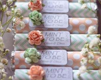 Mint to Be Wedding Favour x50
