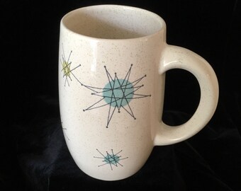 Franciscan Grand Mug in STARBURST, Classic mid-century pattern. MINT condition