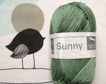 WOOL SUNNY duck - white horse