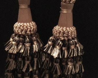 Bold statement earrings