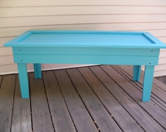Robin Egg Blue Coffee Table