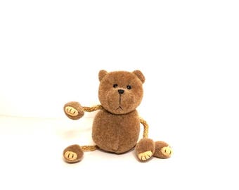 Miniature Teddy Bear: Ray Broundie