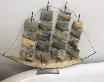Ghost Pirate Ship,Vintage Pirate Ship,Bone Ship,