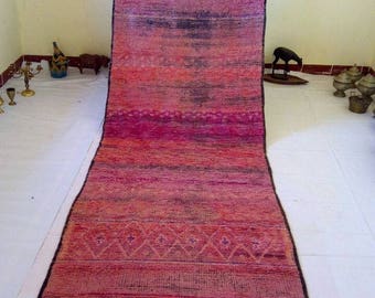 Moroccan Rug Runner 14 feet 440*120 cm