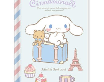 Cinnamoroll Schedule Book 2018 - Agenda By Sanrio A6 Size