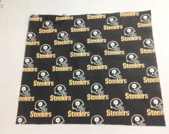 Pittsburgh Steelers fabric black 249636