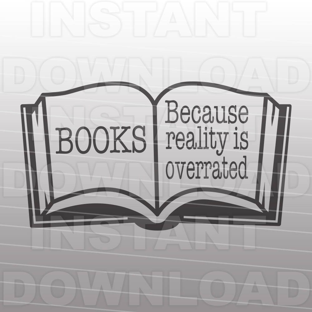 Download Book Nerd SVG FileReading SVGReading Quote SVGBooks