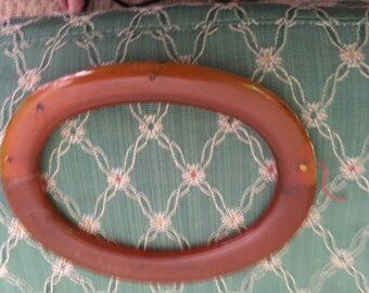 Vintage celluloid Purse handle