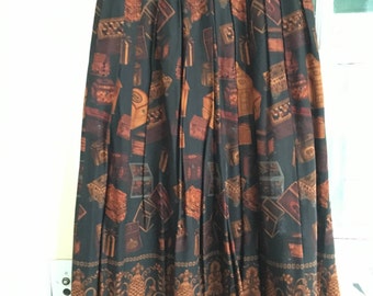 Vintage Herman Geist Pleated Skirt