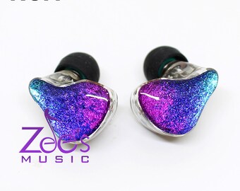 Custom In Ear Monitor 4 Driver 1DD+3BA Driver Customized DIY IEM Earphone ZM103 (1 Dynamic(Moving-coil) Driver+3 Balanced Armature Drive)