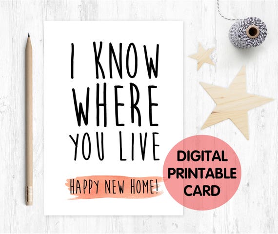 funny new house card, funny moving house card, funny new home card, new home card, new house card, moving home card, moving house card, rude