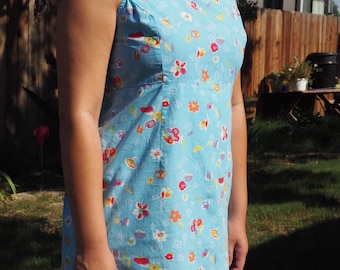 Vintage floral day dress