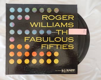 Roger Williams "The Fabulous Fifties" Vinyl LP Record 33 RPM