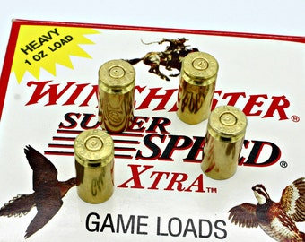 40 Caliber Brass Spent Bullet Valve Tire Stem Caps Cover