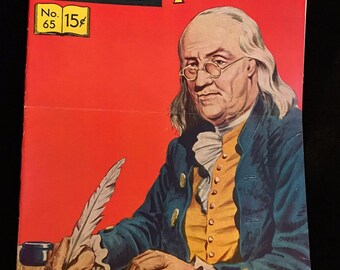 Classics Illustrated Benjamin Franklin, No. 65