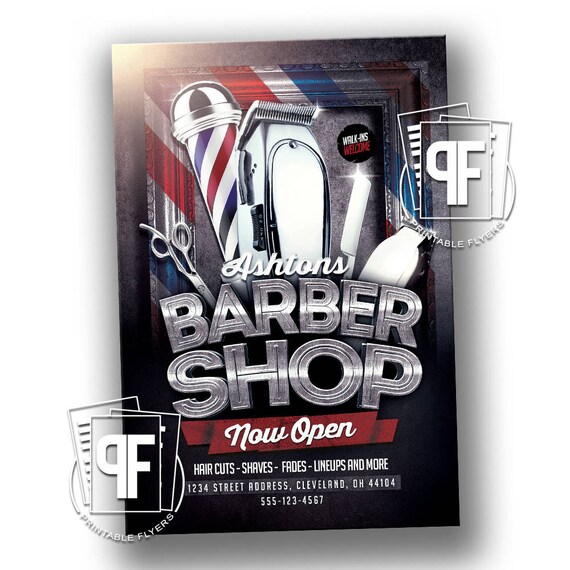 Barbershop Flyer Barber Shop Flyer Barbershop