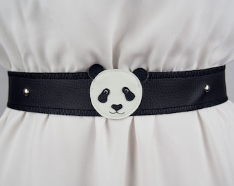 Panda Belt ~ Handmade ~ Only 1 Left!