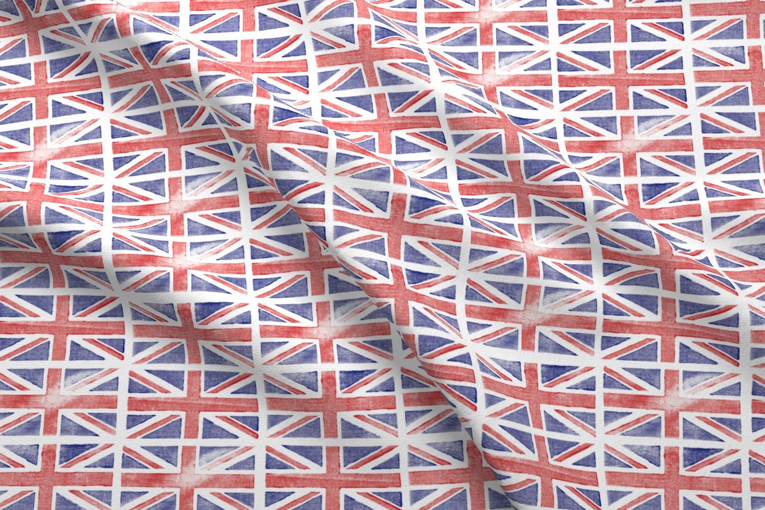 Union Jack Fabric Jubilee Jack By Pennycandy UK British