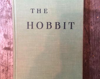 Vintage 1966 The Hobbit or There and Back Again Book by J.R.R Tolkien