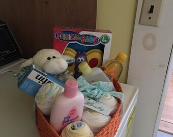 Carrot basket for that special newborn
