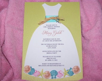 Nautical Bridal Shower Invitation