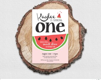 Watermelon First Birthday