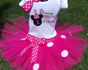 Minnie Mouse Tutu Outfit.