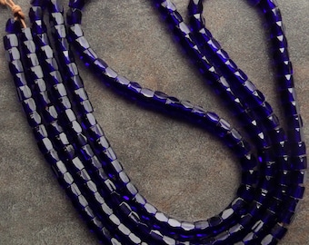 One Pair (Two Strands) of Czech Reproduction Russian Trade Beads