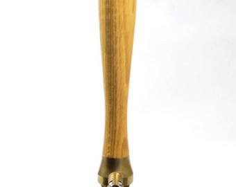 Eiche Holz Pumpengriff britische Eiche gedreht Holz Bier Griff Pub, Brauerei Ale Bier