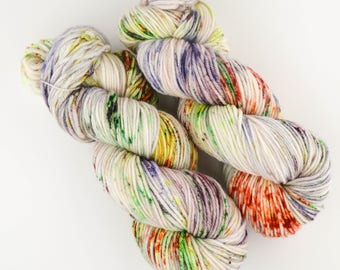 Tree Shells - Hand Dyed DK Weight Yarn 100% Superwash Merino Wool