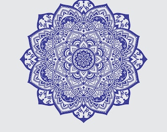 Mandala SVG - Mandala Drawing - Mandala Iron on Transfer - Mandala clip art - Mandala Insatnt SVG - Laser Cutting and Engraving file - Print