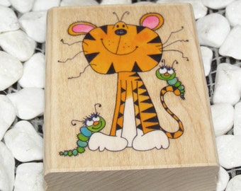 My Bengal Tiger wood mounted Rubber Stamp from Penny Black