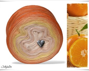 Gradient Yarn Merino Orange Juice 750m