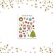Christmas Kawaii stickers- Santa stickers, Mr. & Mrs. Claus deco sheet for ECLP or Happy Planner