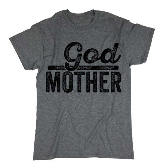 Gift For Mom. God Mother Tshirt. Shirt. Gift. Baptism. Tee.