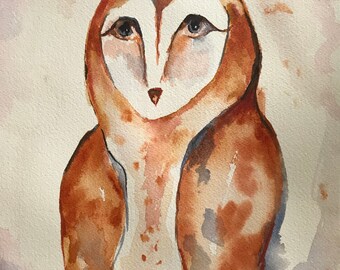 Our Lady of Divine Secrets Original watercolor Free Shipping 9x12 on watercolor paper