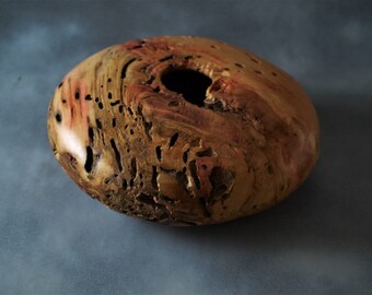 Boxelder Hollow Form - woodturning