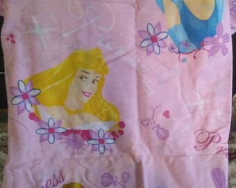 Disney princess twin flat sheet