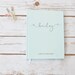 Journal | Guest Book, Personalized, Baby Gift, Baby Shower, Pregnancy Journal, Baby Journal