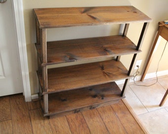 Pine bookshelf, bookshelf, kids bookshelf, storage shelf, bookcase, wooden booshelf, cabin furnitue,classroom bookshelf