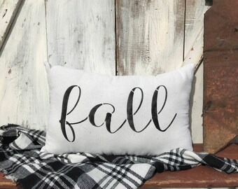 Fall pillow