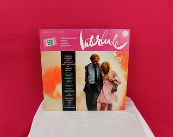 Interlude - Original Soundtrack - Vintage Vinyl LP Record Album - Rare 60s Georges DeLerue Movie Score. 60s Interlude Movie Soundtrack.