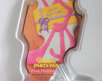 Wilton Pink Panther Cake Pan Mold 502-4548, 1977