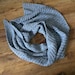 Easy crochet shawl pattern, Waiting Shawl, beginner friendly, denim yarn shawl, side to side shawl