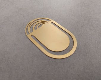 Metal Bookmark, Bookmark, Custom Bookmark, Gold Bookmark, Book Mark, Oval Bookmark, Mini Bookmark, Book Accessories,Wedding Favors